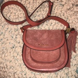 AUTHENTIC Michael Kors suede crossbody